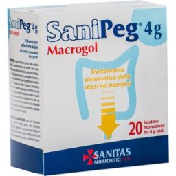 SANITAS FARMACEUTICI Sanipeg 10g 20 Bustine - Integratore Lassativo