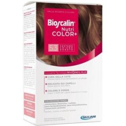 GIULIANI SpA Bioscalin Nutricolor Plus Tintura Capelli Colore 5,3 Castano Chiaro Dorato