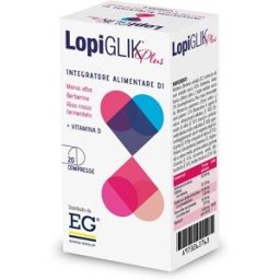 FARMACEUTICI DAMOR SpA Lopiglik Plus 20 Compresse - Integratore per il Colesterolo