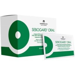 DIFA COOPER SpA Sebogard Oral 30 Buste - Integratore per Seborrea e Acne