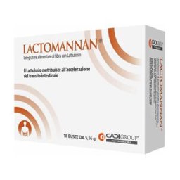 CADI GROUP Lactomannan 18 Bustine - Integratore Stipsi