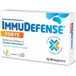METAGENICS BELGIUM bvba Immudefense Forte 30 Capsule - Integratore Sistema Immunitario