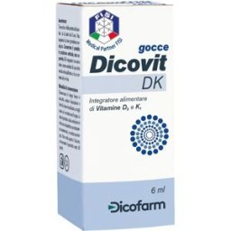 DICOFARM SpA Dicovit DK Gocce 6 ml - Integratore Alimentare