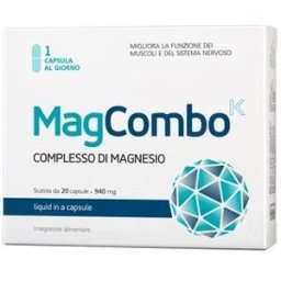 VITASLIM INNOVE Srl MagCombo 20 capsule - Integratore Magnesio e Vitamine C e B