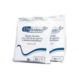 DESA PHARMA Srl UroSystem Sacche da Letto con Valvola di Scarico Tubo 90 cm 30 pezzi