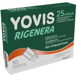 ALFASIGMA SPA CHC Yovis Rigenera 50+ 25 miliardi 10 bustine - Integratore Fermenti Lattici