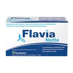 ITALFARMACO SpA Flavia Notte 30 Capsule Molli - Integratore Menopausa