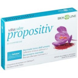 BIOS LINE VitaCalm Propositiv 30 Compresse - Integratore Tono dell'Umore