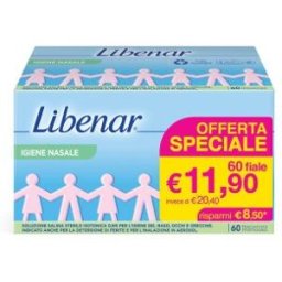 PERRIGO ITALIA Srl Libenar Soluzione Isotonica 60 flaconcini monodose