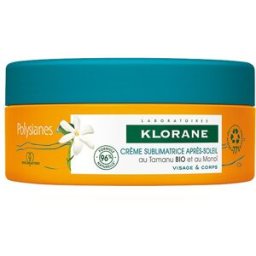 PIERRE FABRE Klorane Polysianes Crema Sublimatrice Doposole Viso e Corpo 200 ml