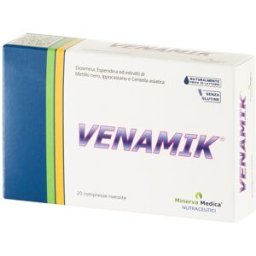 MINERVA MEDICA Srl Venamik 20 Compresse - Integratore Alimentare