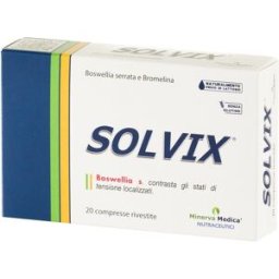 MINERVA MEDICA Srl Solvix 20 Compresse - Integratore Bromelina Funzione Articolare
