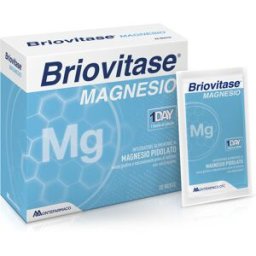 MONTEFARMACO SPA Briovitase Magnesio 20 Bustine - Integratore Alimentare