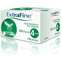 DESA PHARMA Extrafine 100 Aghi per Penna da Insulina G32 4 mm