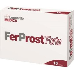 LEONARDO MEDICA Srl Ferprost Forte 15 Capsule Molli - Integratore Benessere della Prostata