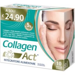 F&F Collagen Act 10 Bustine Monodose - Integratore Collagene