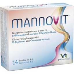 ALTAIR PHARMA Mannovit 14 Bustine - Integratore Benessere Vie Urinarie