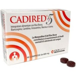 CADI GROUP Cadired 5 36 Capsule - Integratore Controllo del Colesterolo