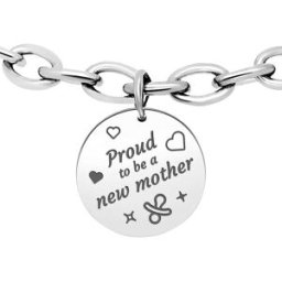 HappyTag Bracciale Donna Gioielli Famiglia HTFAM-64