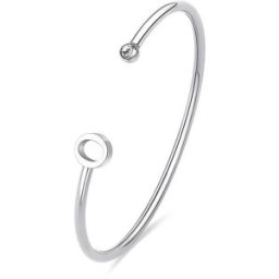 Sagapò Bracciale Donna Gioiello Click Lettera O SCK226