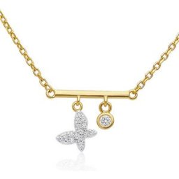 GioiaPura Collana Argento 925 Con Pendente Donna INS028CT426PLWH