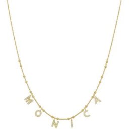 GioiaPura Collana Donna Gioiello Nominum Argento 925 Nome Monica GYXCAZ0017-47