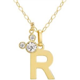 Disney Collana Bambino Gioiello Mickey Mouse Lettera R CG00000ZWLR-O.CS