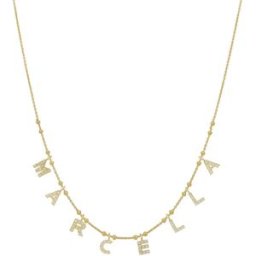 GioiaPura Collana Donna Gioiello Nominum Argento 925 Nome Marcella GYXCAZ0017-57