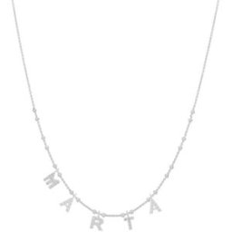 GioiaPura Collana Donna Gioiello Nominum Argento 925 Nome Marta GYXCAZ0016-20