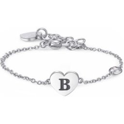 Sagapò Bracciale Donna Gioiello Click Lettera B SCK119