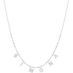 GioiaPura Collana Donna Gioiello Nominum Argento 925 Nome Simona GYXCAZ0016-33