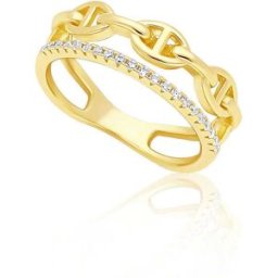GioiaPura Anello Donna Gioiello Argento 925 ST64511-OR12