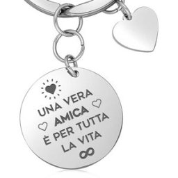 HappyTag Portachiavi Donna Gioielli Amicizia HTPAMI-01