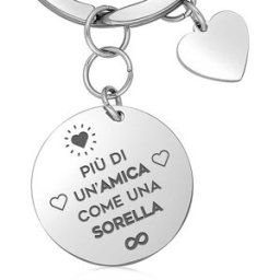 HappyTag Portachiavi Donna Gioielli Amicizia HTPAMI-15