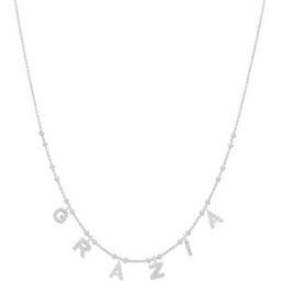 GioiaPura Collana Donna Gioiello Nominum Argento 925 Nome Grazia GYXCAZ0016-70