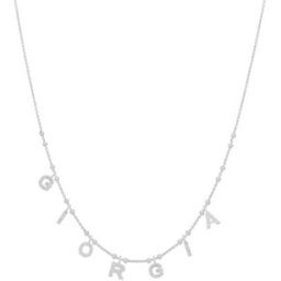 GioiaPura Collana Donna Gioiello Nominum Argento 925 Nome Giorgia GYXCAZ0016-13