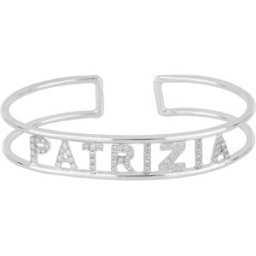 GioiaPura Bracciale Donna Gioiello Nominum Argento 925 Nome Patrizia GYXBAZ0022-82