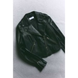 Patrizia Pepe Chiodo in pelle nero 46