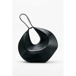 Patrizia Pepe Bangle bag a spalla in pelle nero U