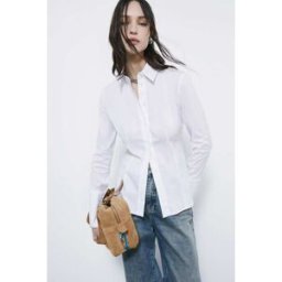 Patrizia Pepe Camicia manica lunga bianco 44