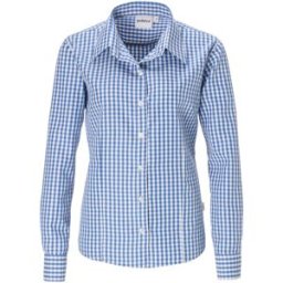 PULSIVA Camicetta Marie maniche lunghe ; Taglia 56; blu/bianco
