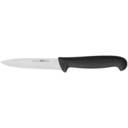 Vega Spelucchino dritto Messina ; lunghezza lama 11 cm, 21.5 cm (L); nero/argento