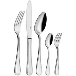 Vega Set campioni prova Monte Carlo 5 pz. ; argento, manico argento