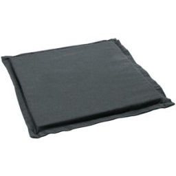 ERWIN M. Cuscino sedia con volant Plano ; 38x38x2.5 cm (LxLxH); antracite