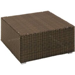 Vega Seduta/Pouf Portofino ; 70x70x32 cm (LxPxH); tabacco