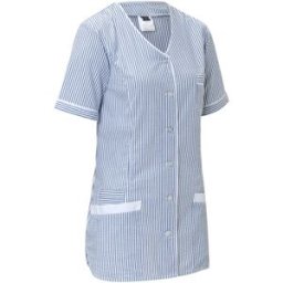 JOBELINE Casacca da donna Veda a righe ; Taglia 42; blu/bianco