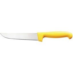 PULSIVA Coltello da cucina Marcata ; lunghezza lama 15 cm, 25.5 cm (L); giallo