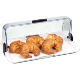 PULSIVA Vetrina da buffet Display 1 ripiano ; 46.5x31x19.5 cm (LxLxH); bianco; rettangolare