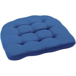 ERWIN M. Cuscino sedia sagomato Colour ; 40x37.5x4 cm (LxLxH); blu scuro; conica