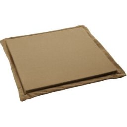 ERWIN M. Cuscino sedia con volant Plano ; 38x38x2.5 cm (LxLxH); beige